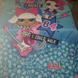 LOL Comforter and pillow sham twin/full